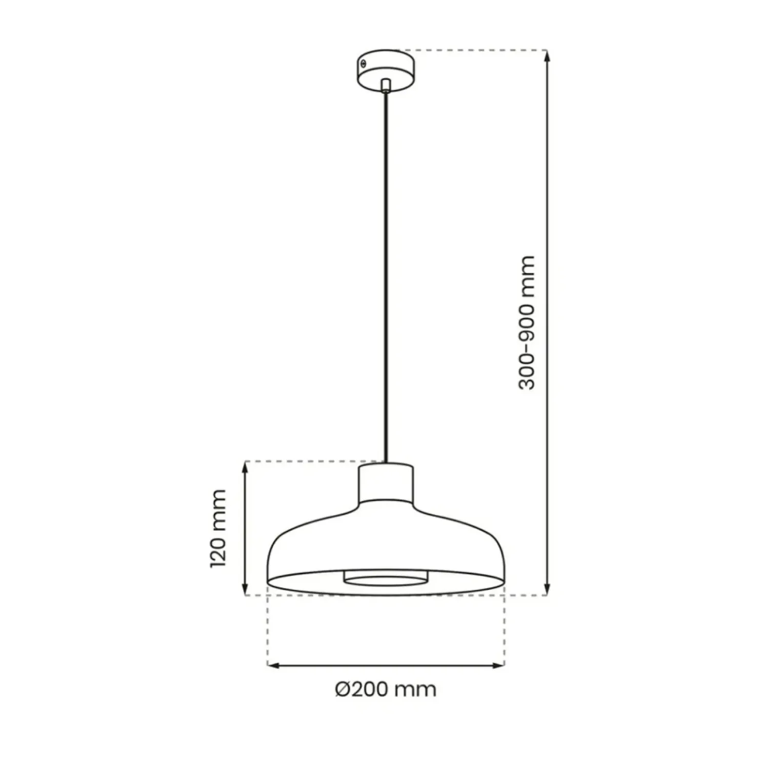 Sale Sklep Kaja Nowoczesna lampa wisząca w stylu industrialnym MLP8819 z serii LINEA | Kaja Oświ