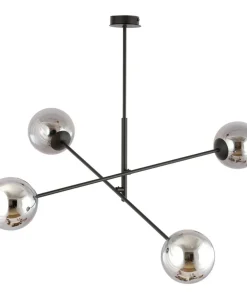 Sale Sklep Kaja Nowoczesna lampa wisząca z grafitowymi kloszami 1167/4 LINEAR | Kaja