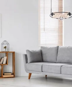 Clearance Sklep Kaja Nowoczesna lampa wisząca z bursztynowymi kloszami K-5124 z serii VENTA