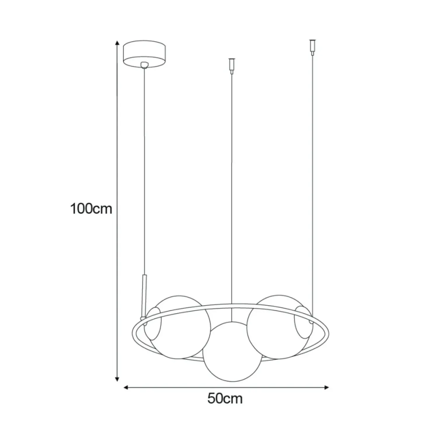 Clearance Sklep Kaja Nowoczesna lampa wisząca z bursztynowymi kloszami K-5124 z serii VENTA