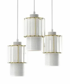 Outlet Sklep Kaja Nowoczesna lampa wisząca z kryształkami MLP8366 BLANCO | Kaja