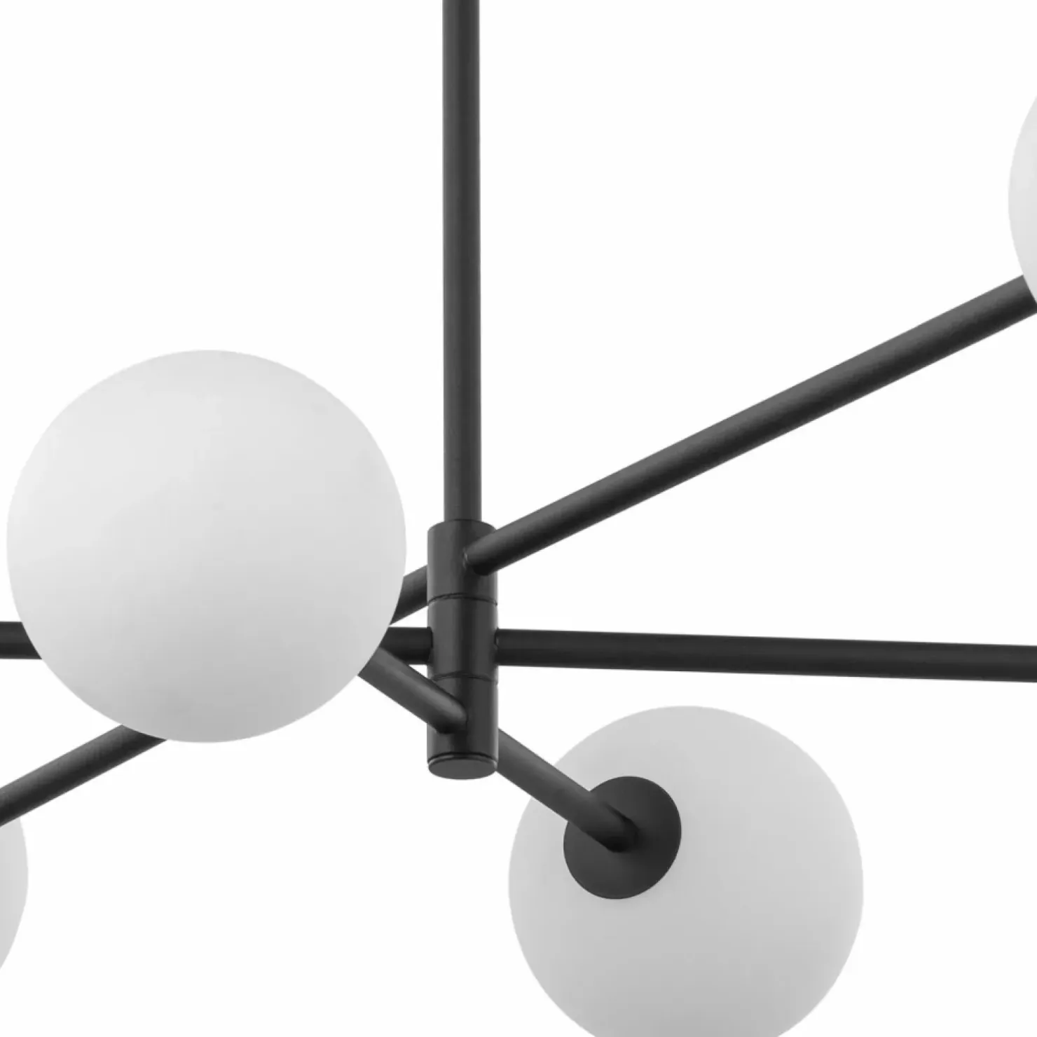 Store Sklep Kaja Nowoczesna lampa wisząca z białymi kloszami TK 4732 z serii SARIUS
