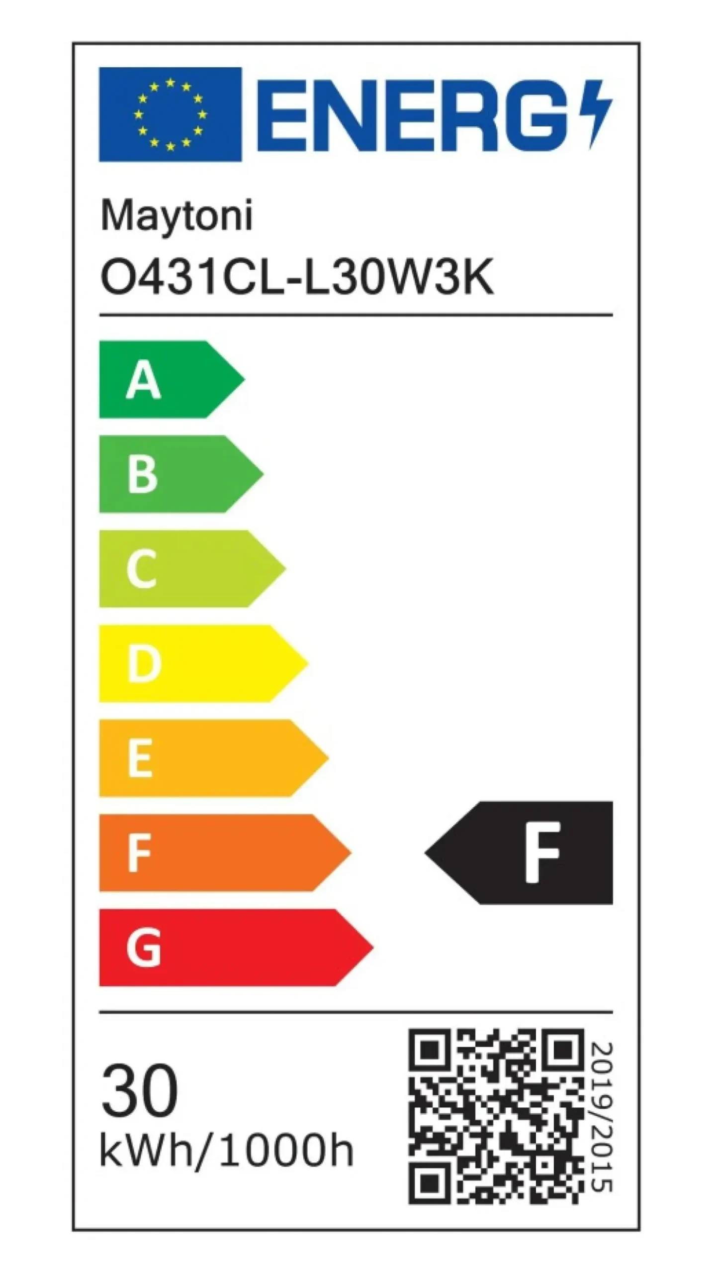 Nowoczesna lampa zewnętrzna, plafon O431CL-L30W3K z serii ZON IP*Sklep Kaja Best