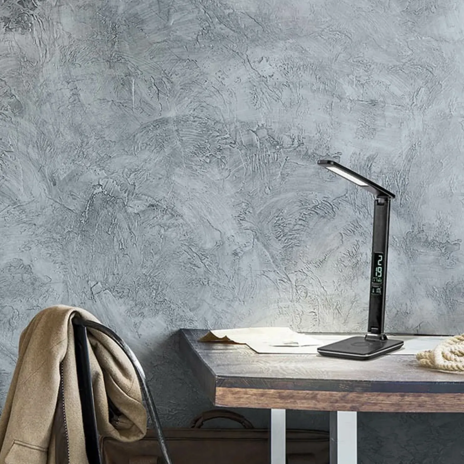 Nowoczesna lampka biurkowa LED do nauki 4595-18 z serii ADRIANO | Kaja*Sklep Kaja Online
