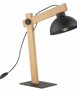 Nowoczesna lampka biurkowa, drewniane ramię TK 5346 z serii OSLO*Sklep Kaja New