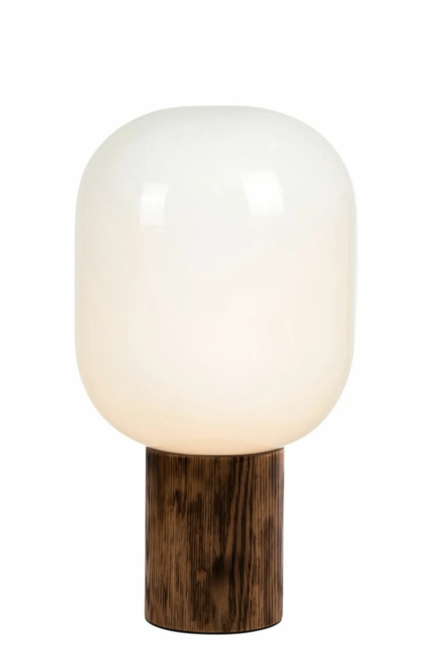 Nowoczesna lampka nocna na drewnianej nodze 108663 SKENE | Kaja*Sklep Kaja Discount