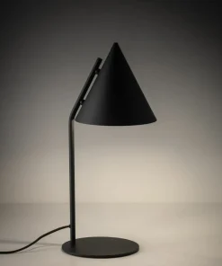 Nowoczesna lampka stołowa - stożek TK 16009 CONO BLACK | Kaja*Sklep Kaja Sale