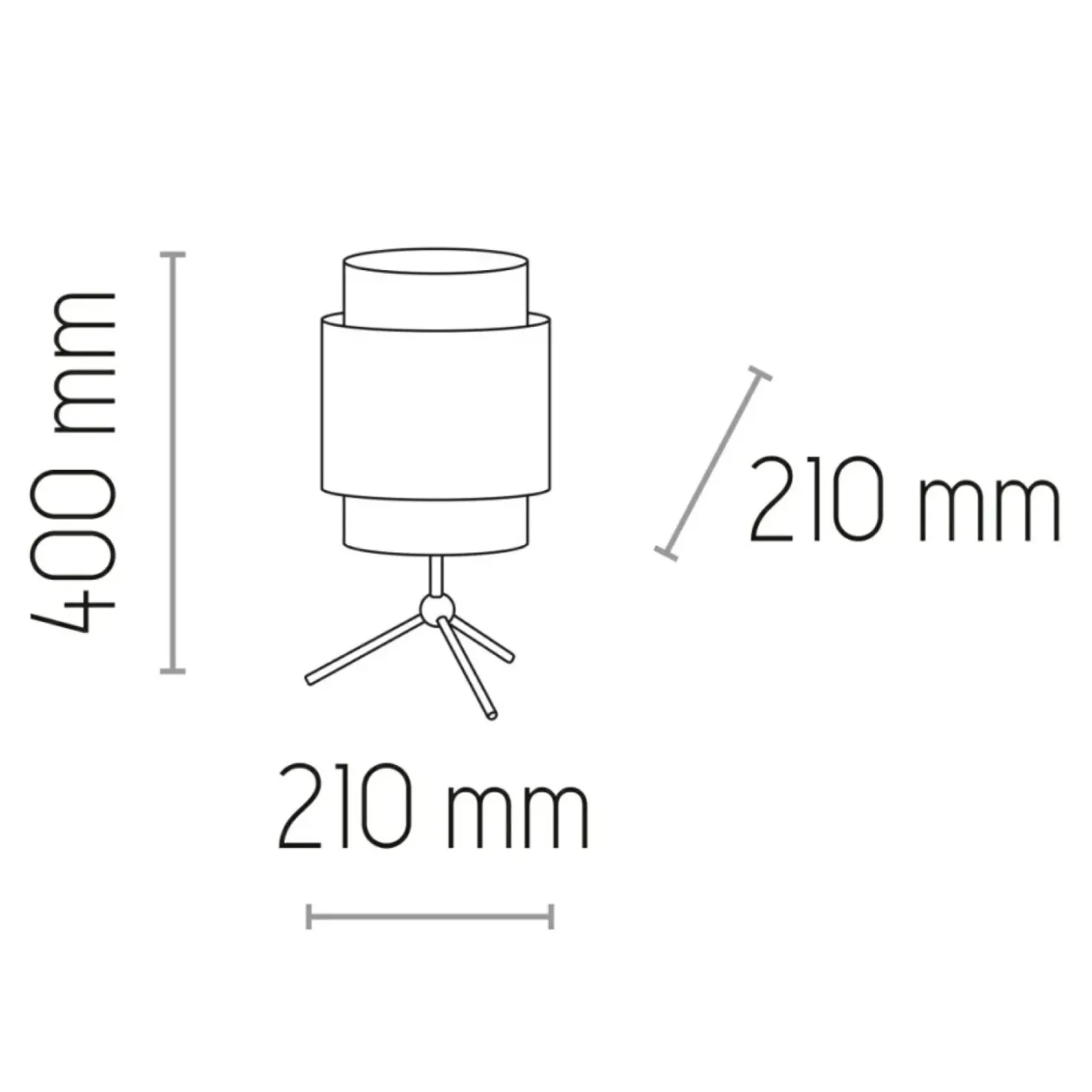 Nowoczesna lampka z ratanowym abażurem TK 6565 BOHO | Kaja Oświetlenie*Sklep Kaja Discount