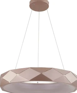 Hot Sklep Kaja Nowoczesna, ledowa lampa do salonu LP-8069/1P LED GD z serii REUS