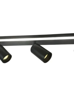 Discount Sklep Kaja Nowoczesna listwa LED z reflektorami LP-0612/4C BK PARMA | Kaja
