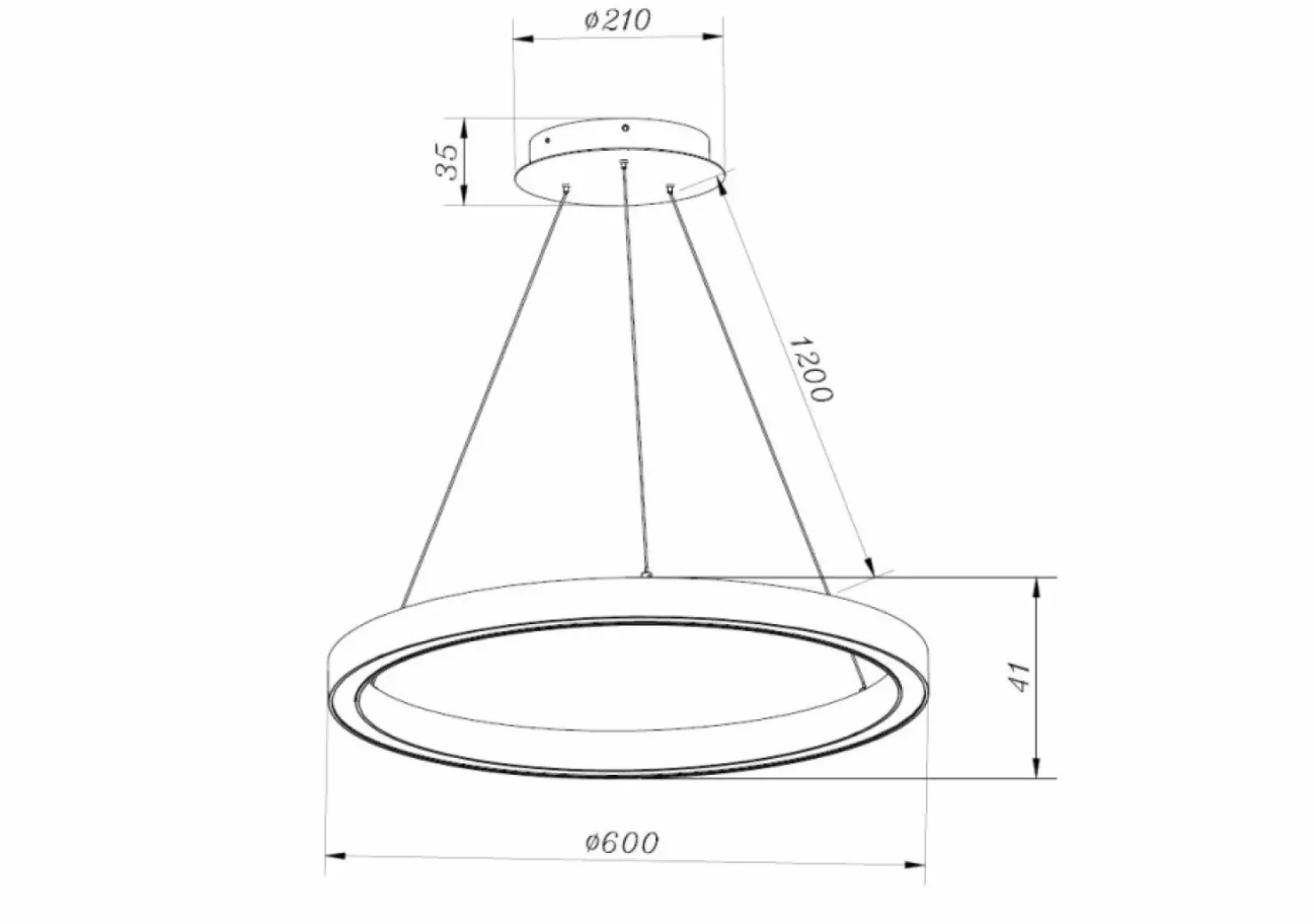 Sale Sklep Kaja Nowoczesna, okrągła lampa wisząca PL200910-600-GD CARLO | Kaja