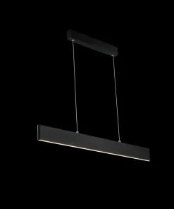 Store Sklep Kaja Nowoczesna, prosta lampa wisząca LED P010PL-L23B STEP | Kaja czarny
