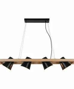 Discount Sklep Kaja Nowoczesna, rustykalna lampa nad stół w jadalni P22077-4ELTI | Kaja