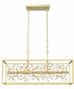 Flash Sale Sklep Kaja Nowoczesna, złota lampa wisząca nad stół P0578-06C-V7V7 SPRING | Kaja