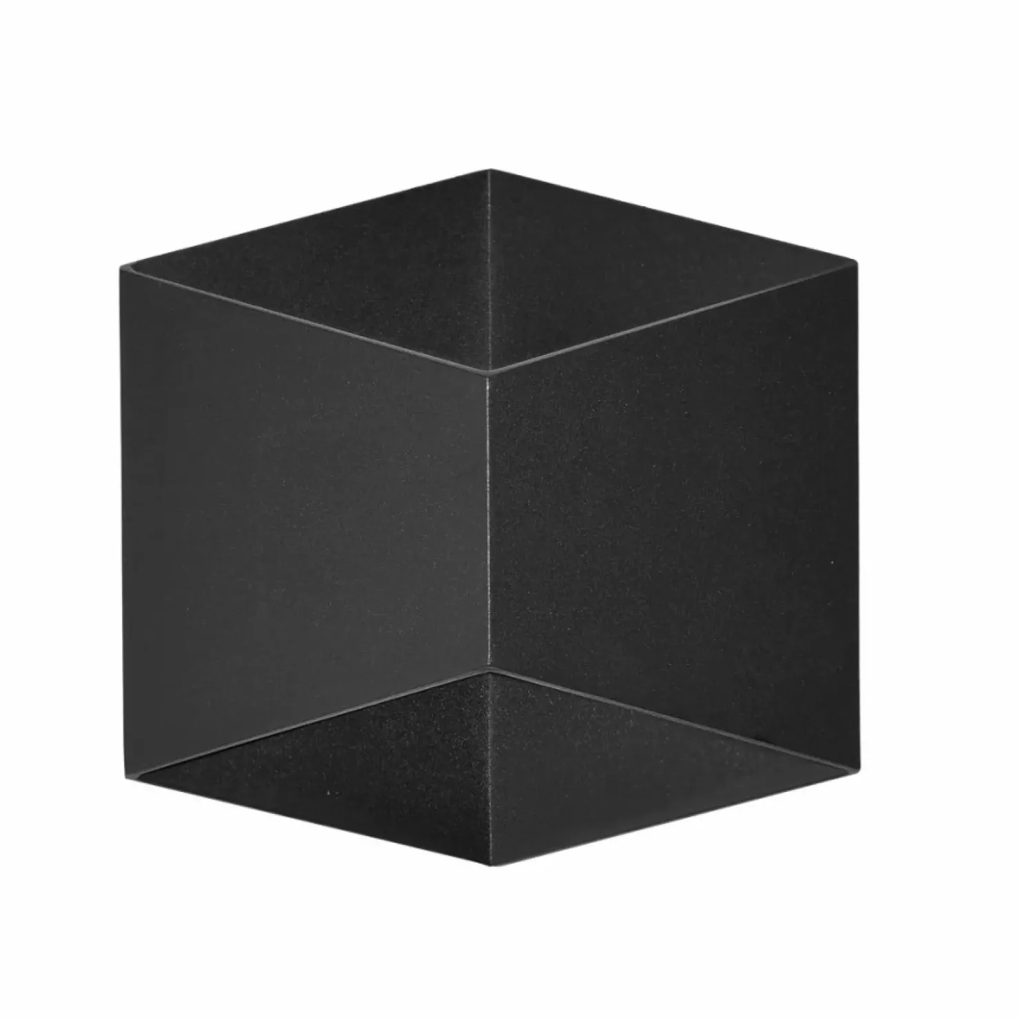Nowoczesny, geometryczny, czarny kinkiet zewnętrzny PL-463 z serii BA*Sklep Kaja Shop