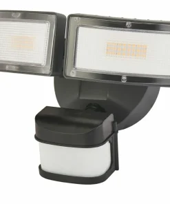 Nowoczesny kinkiet elewacyjny, wbudowany LED 6556-PIR z serii DUO | Kaja Oświetl*Sklep Kaja New