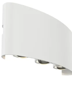 Nowoczesny kinkiet elewacyjny LED 16,5cm O417WL-L6W3K z serii STRATO*Sklep Kaja Fashion