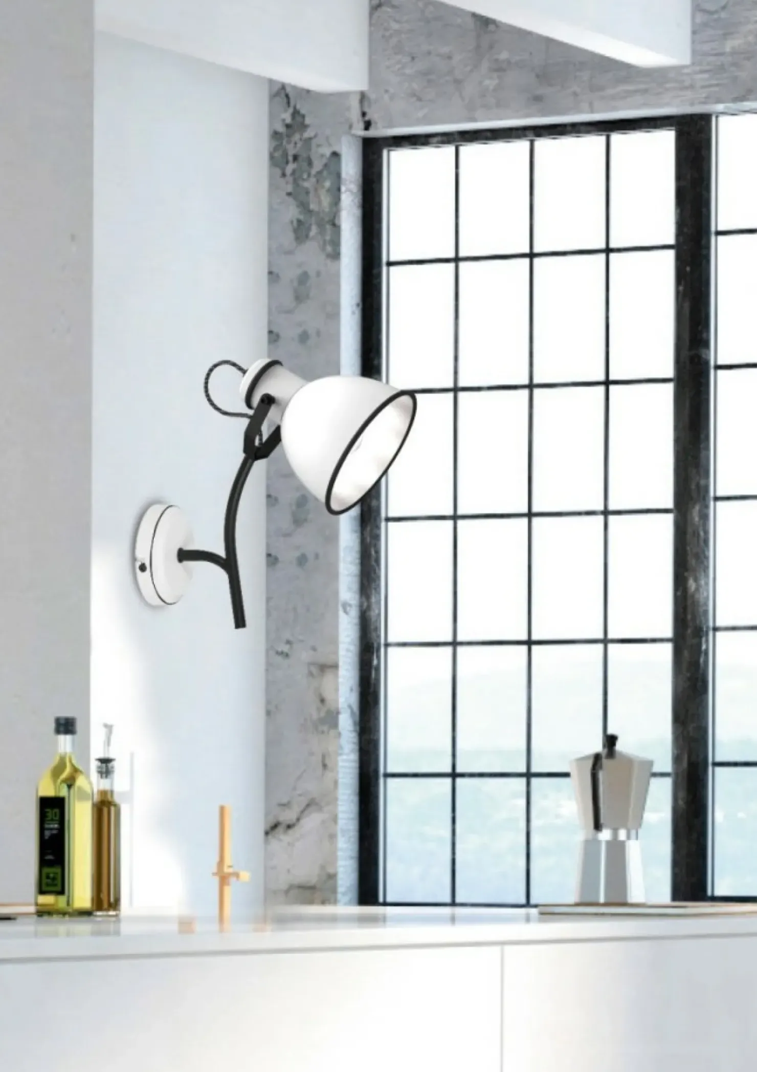 Nowoczesny kinkiet w stylu industrialnym 91-72122 ZUMBA | Kaja*Sklep Kaja Shop