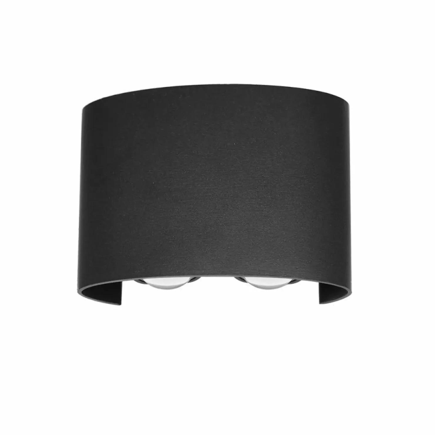 Nowoczesny kinkiet zewnętrzny ze światłem LED OWL-451-2-BL ORTELO*Sklep Kaja Hot