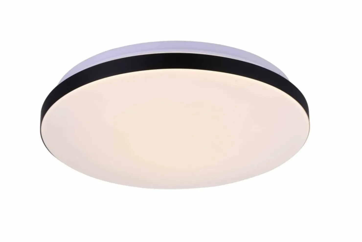 Nowoczesny, ledowy plafon do salonu LP-335/1C M 4BK - BABILON | Kaja*Sklep Kaja Store