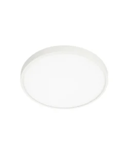 Nowoczesny plafon LED ⌀28cm 4000K PLF-75689-WH-4K z serii RIBERIO*Sklep Kaja Online