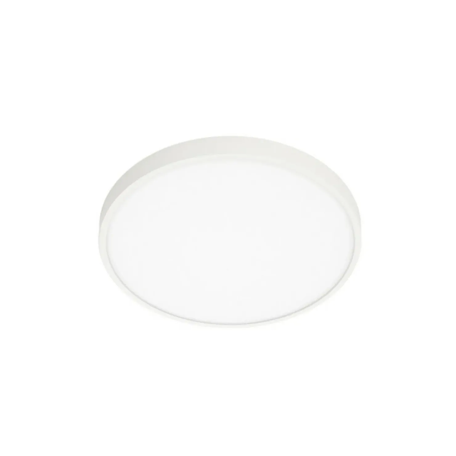 Nowoczesny plafon LED ⌀28cm 4000K PLF-75689-WH-4K z serii RIBERIO*Sklep Kaja Online