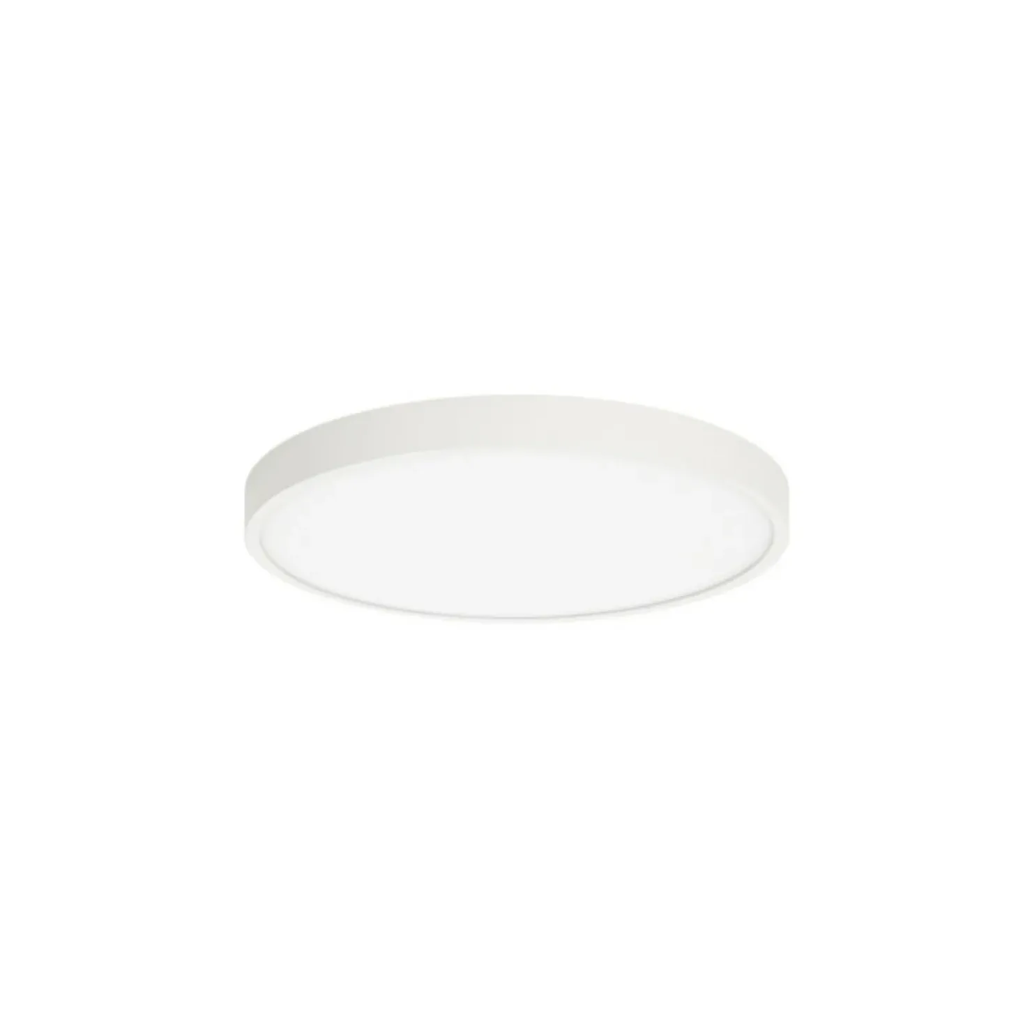 Nowoczesny plafon LED ⌀28cm 4000K PLF-75689-WH-4K z serii RIBERIO*Sklep Kaja Online