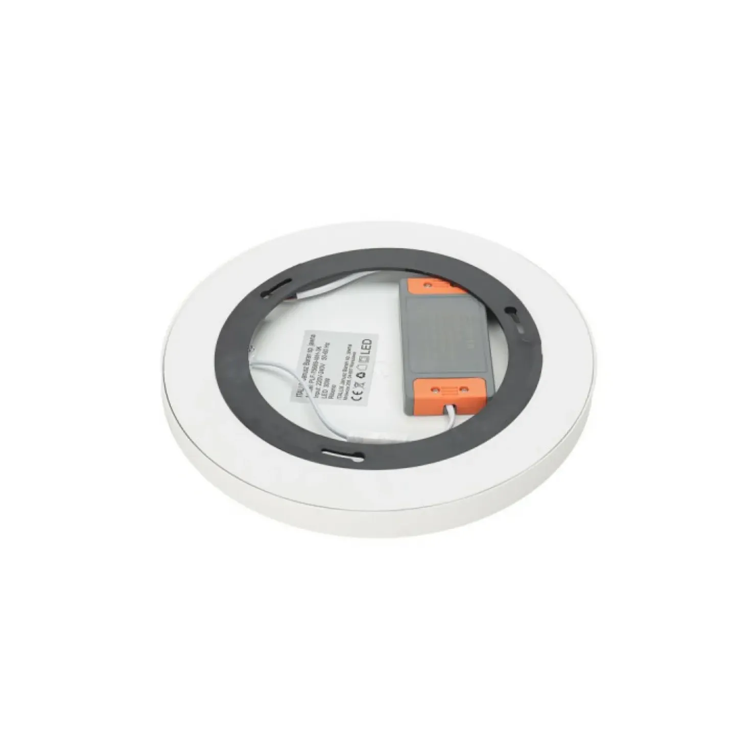 Nowoczesny plafon LED ⌀28cm 4000K PLF-75689-WH-4K z serii RIBERIO*Sklep Kaja Online