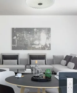 Nowoczesny plafon ze zdobionym kloszem 14-75239 CALIPSO | Kaja*Sklep Kaja Online