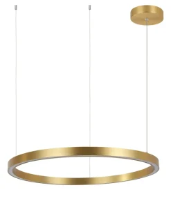 Best Sklep Kaja Nowoczesny żyrandol LED do sypialni LP-033/1P S GD z serii MIDWAY