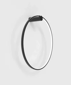 Obręcz ścienna, ledowy ring ⌀60 LP-999/1W S BK MIRROR | Kaja*Sklep Kaja Shop