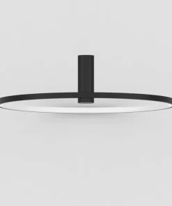 Obręcz ścienna, ledowy ring ⌀60 LP-999/1W S BK MIRROR | Kaja*Sklep Kaja Shop