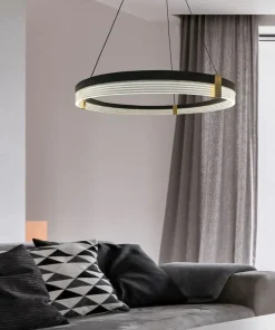 Shop Sklep Kaja Obręcz LED ze złotymi elementami LP-0407/1P M BK TRIANGLE PLUM | Kaja