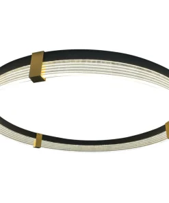 Shop Sklep Kaja Obręcz LED ze złotymi elementami LP-0407/1P M BK TRIANGLE PLUM | Kaja