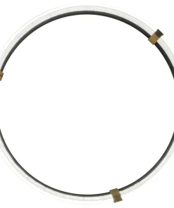 Shop Sklep Kaja Obręcz LED ze złotymi elementami LP-0407/1P M BK TRIANGLE PLUM | Kaja