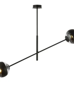 Best Sale Sklep Kaja Obrotowa lampa sufitowa, dwa klosze 1168/2 LINEAR | Kaja Oświetlenie