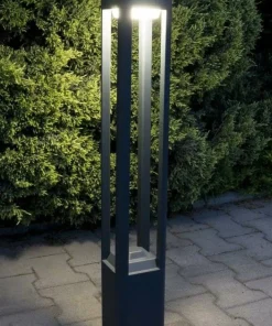 Ogrodowa lampa stojąca, oświetlenie drogi FKW-800 z serii FAN KWADRAT | Kaja Ośw*Sklep Kaja Flash Sale