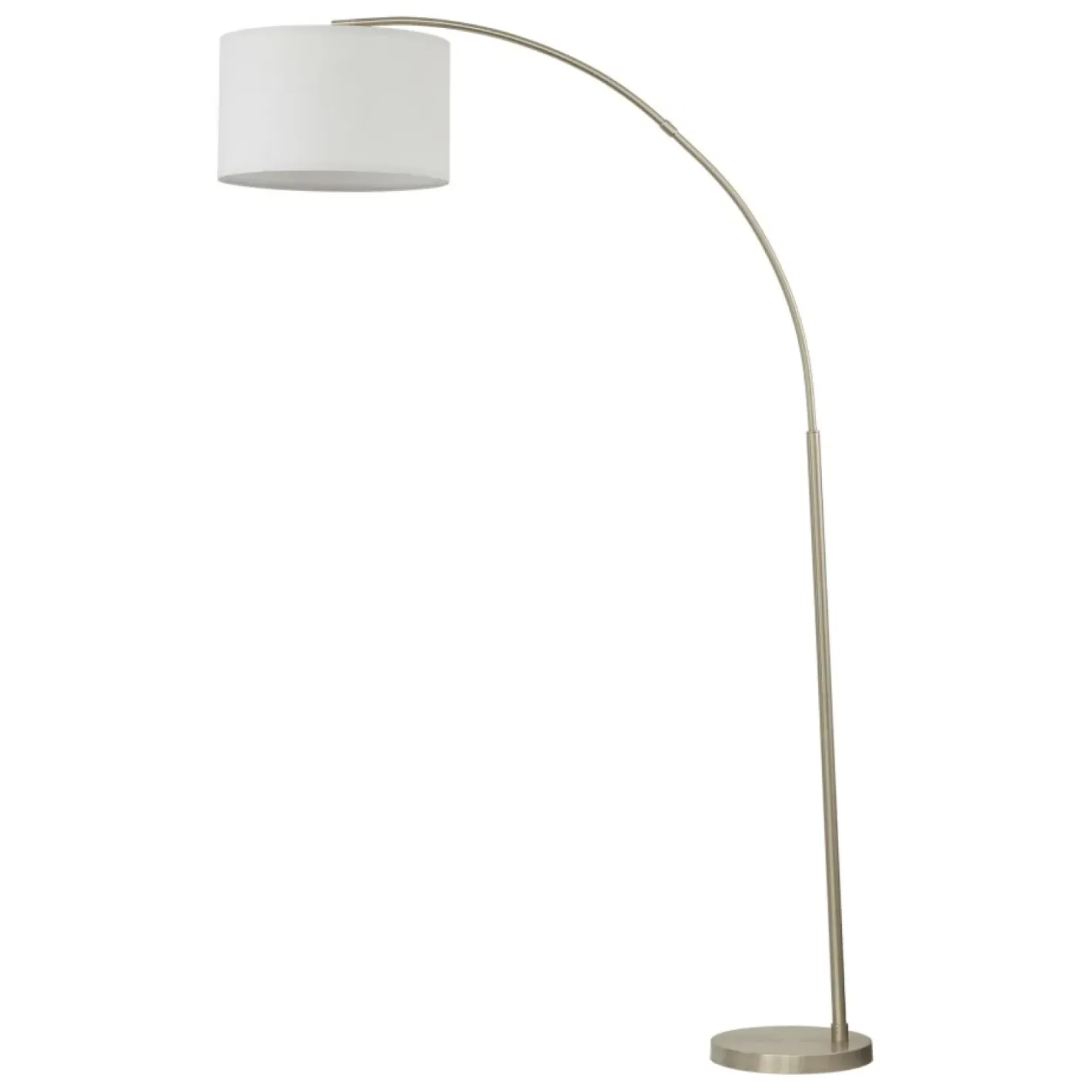Okazała, chromowana lampa stojąca TK 16022 ZENITH WHITE | Kaja*Sklep Kaja New