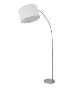 Okazała, chromowana lampa stojąca TK 16022 ZENITH WHITE | Kaja*Sklep Kaja New