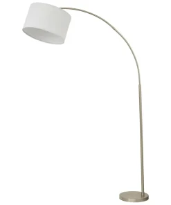 Okazała, chromowana lampa stojąca TK 16022 ZENITH WHITE | Kaja*Sklep Kaja New