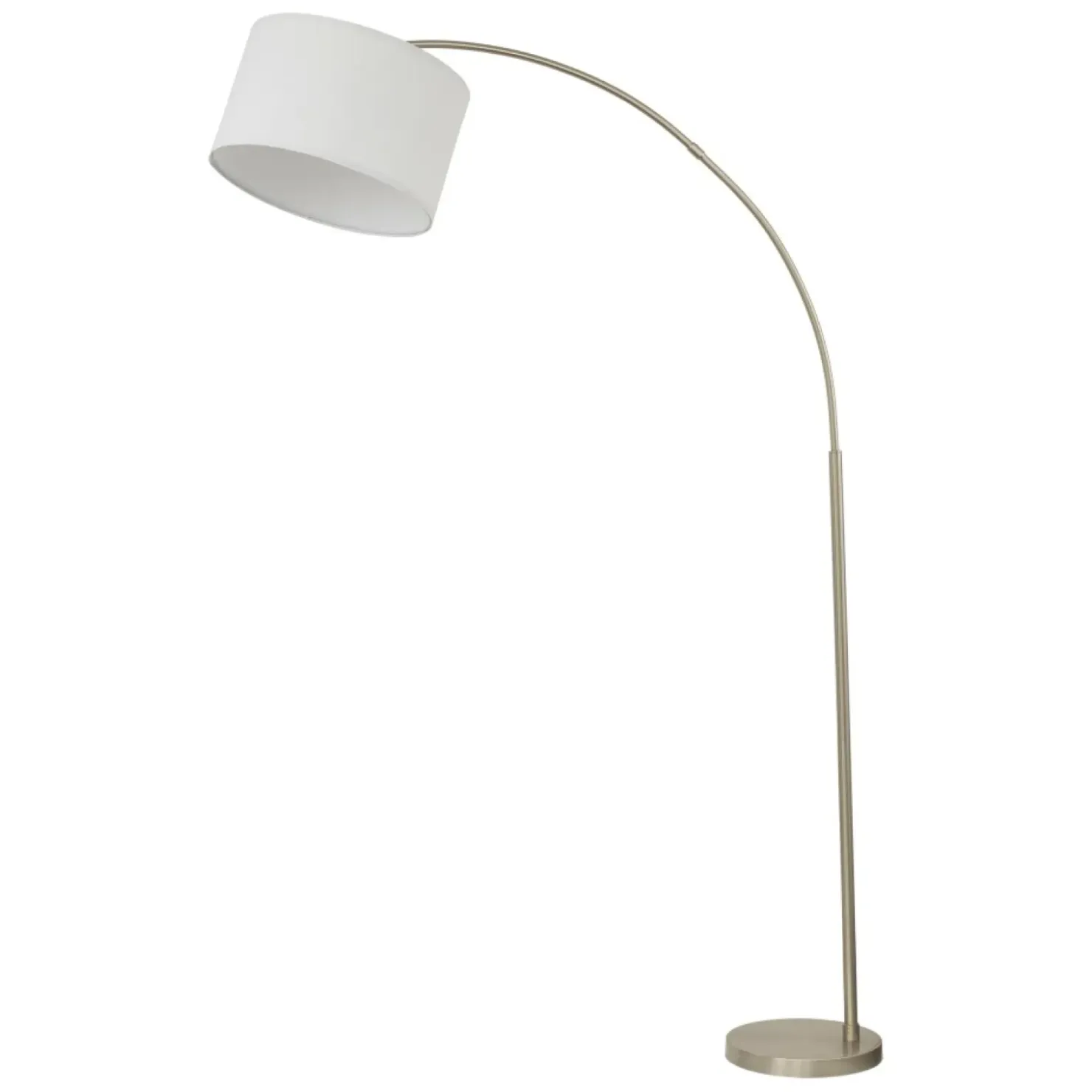 Okazała, chromowana lampa stojąca TK 16022 ZENITH WHITE | Kaja*Sklep Kaja New