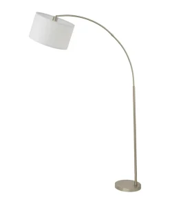 Okazała, chromowana lampa stojąca TK 16022 ZENITH WHITE | Kaja*Sklep Kaja New