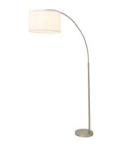Okazała, chromowana lampa stojąca TK 16022 ZENITH WHITE | Kaja*Sklep Kaja New