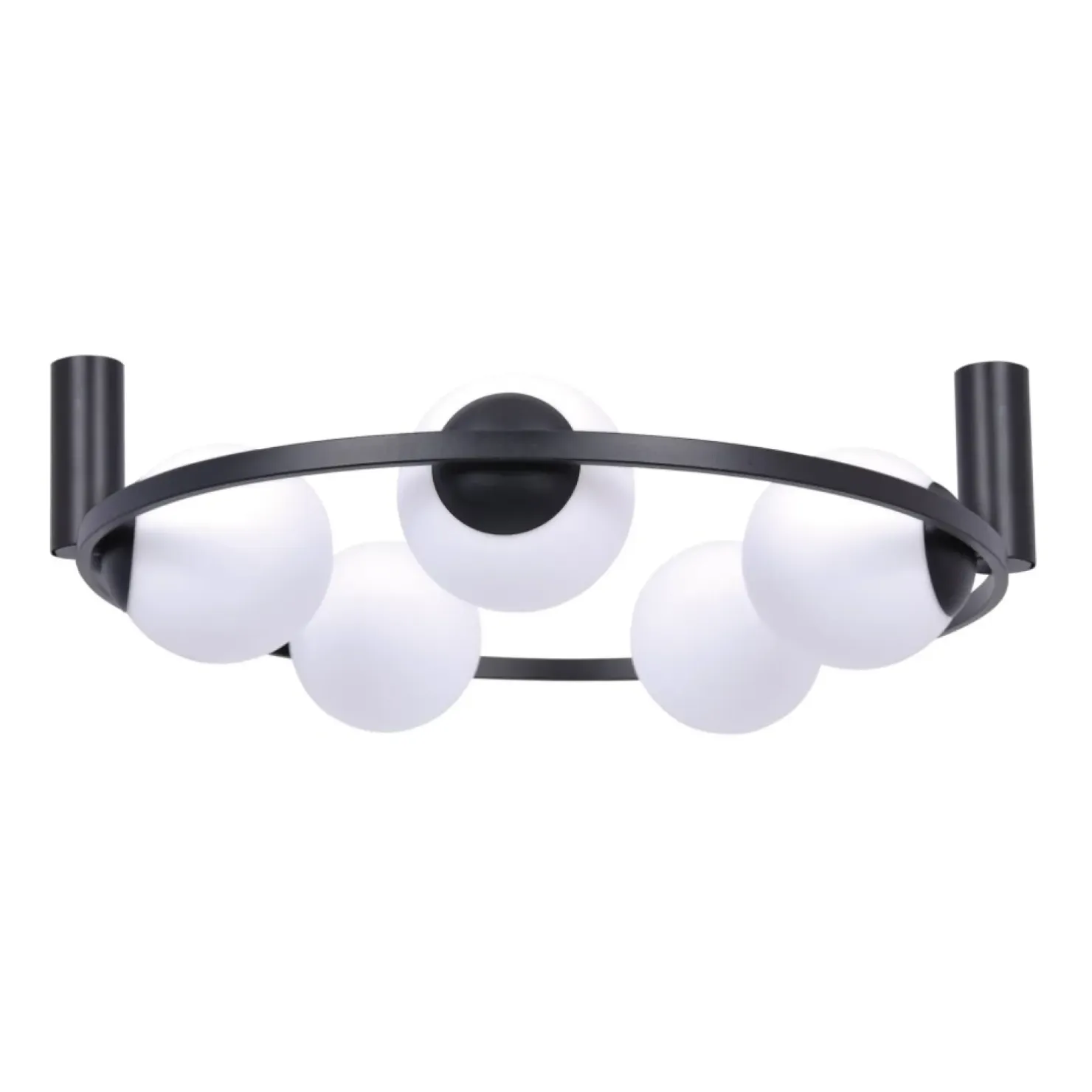 Clearance Sklep Kaja Okazała lampa sufitowa z pięcioma kloszami Ø160 5009 z serii ORBIT