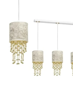 Okazała lampa wisząca do oświetlenia salonu MLP6445 z serii ALMERIA | Kaja Oświe*Sklep Kaja Flash Sale