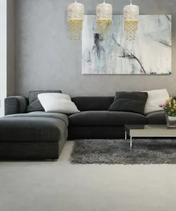 Okazała lampa wisząca do oświetlenia salonu MLP6445 z serii ALMERIA | Kaja Oświe*Sklep Kaja Flash Sale