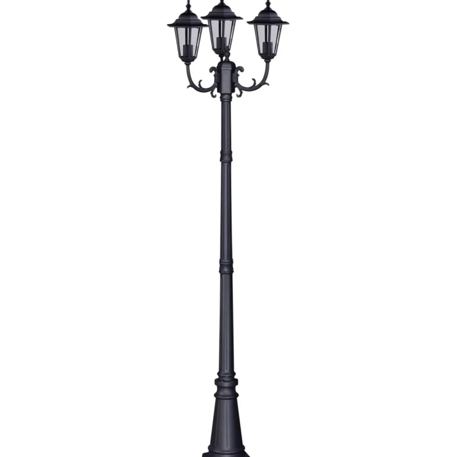 Okazała latarnia ogrodowa 233cm K-7009A2/3 CZ STANDARD | Kaja*Sklep Kaja Best