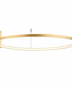 Okazały plafon złote koło ⌀117cm 3000K ANT 1354 z serii AGA*Sklep Kaja Discount