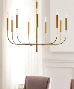 Okazały żyrandol, elegancka lampa FE-BRIANNA9-BB z serii BRIANNA*Sklep Kaja Sale