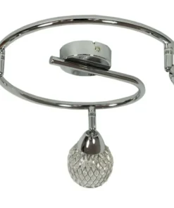 Okrągła, owana lampa sufitowa 98-06899 CLEAR | Kaja Oświetlenie*Sklep Kaja Fashion